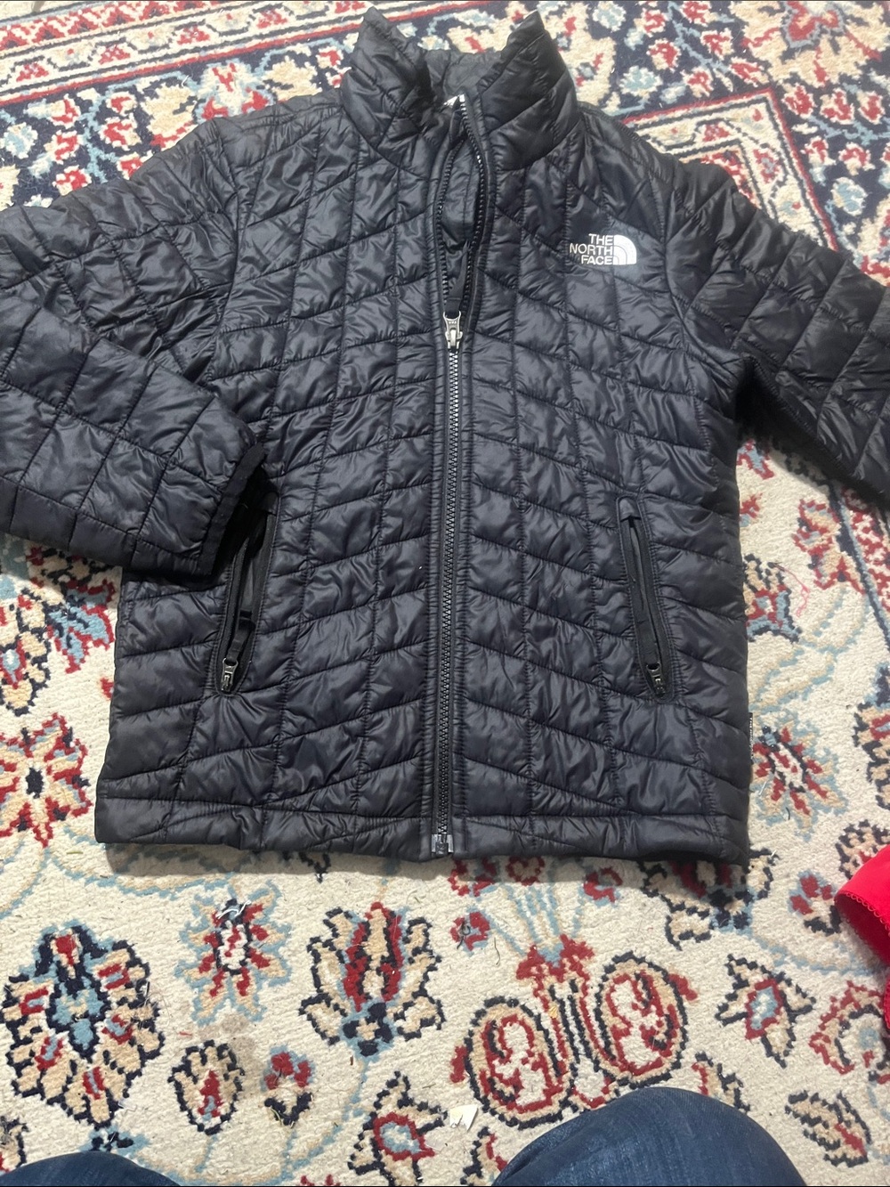 The North Face Kids Black Quilted Packable Puffer Jacket